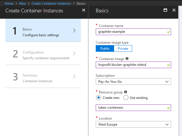 Deploying Docker Containers with Azure Container Instances