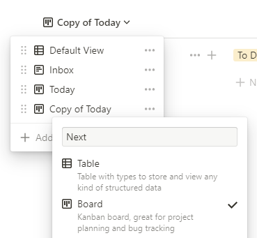 Getting Things Done in Notion Using Tables