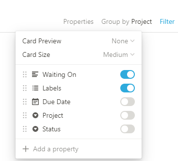 Getting Things Done in Notion Using Tables