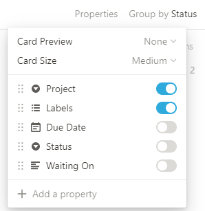 Getting Things Done in Notion Using Tables